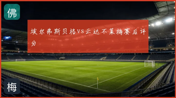 埃尔弗斯贝格vs云达不莱梅赛后评分